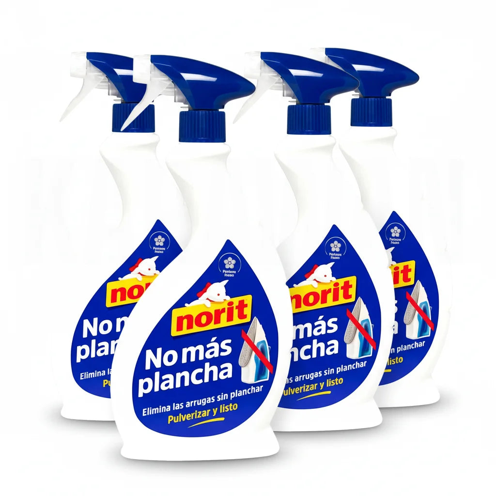 NORIT No Más Plancha™ | Elimina Arrugas en Segundos Sin Planchar
